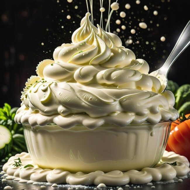 Bez nabiału ubijana śmietana