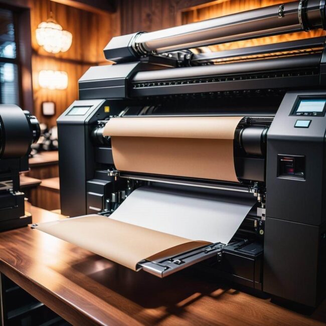 Brak druku na papierze drukarki