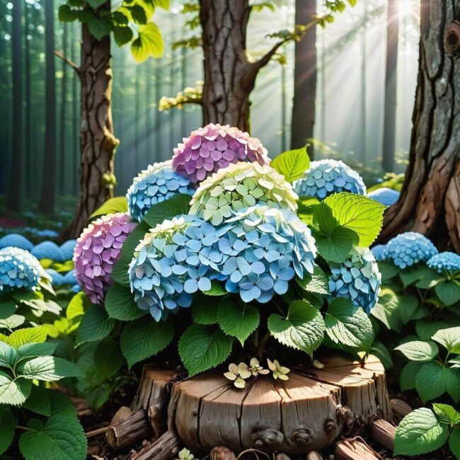 Cechy odmian hortensji na pniu