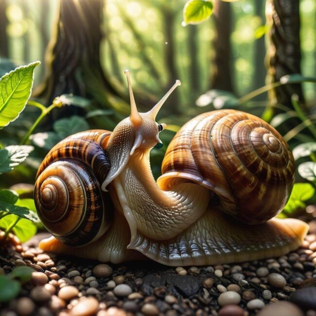 Cechy ślimaków bez muszli