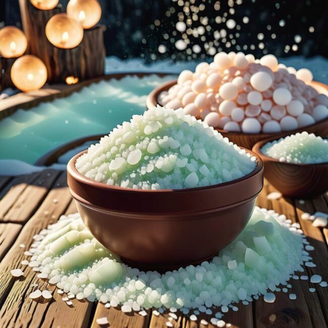 Domowe mikstury do kąpieli z solą