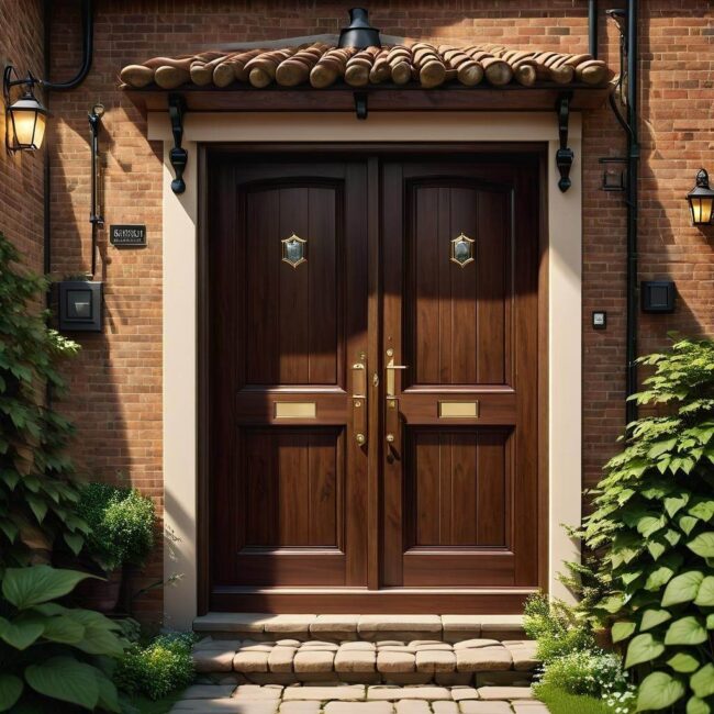 Drzwi zewnętrzne izolujące ciepło dla piwnicy