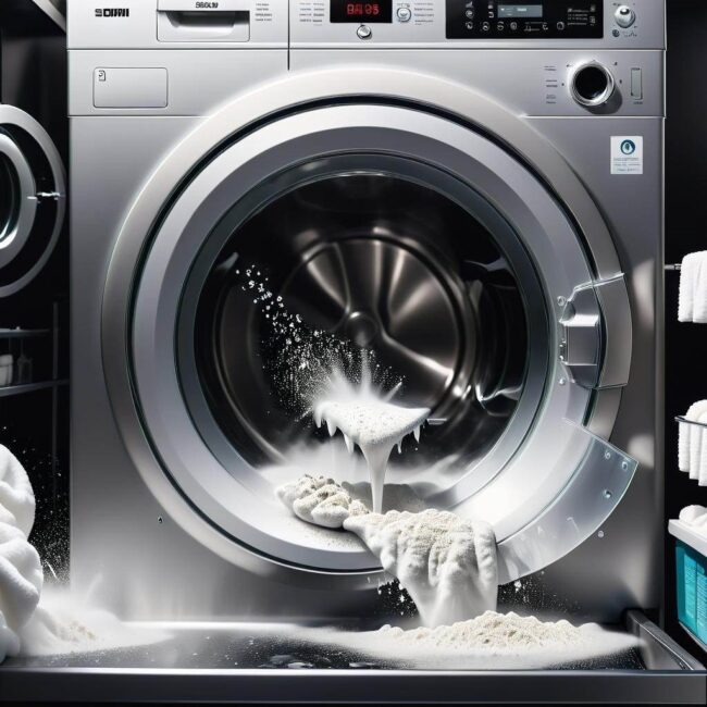 Gdzie umieścić kapsułki do prania w pralce AEG