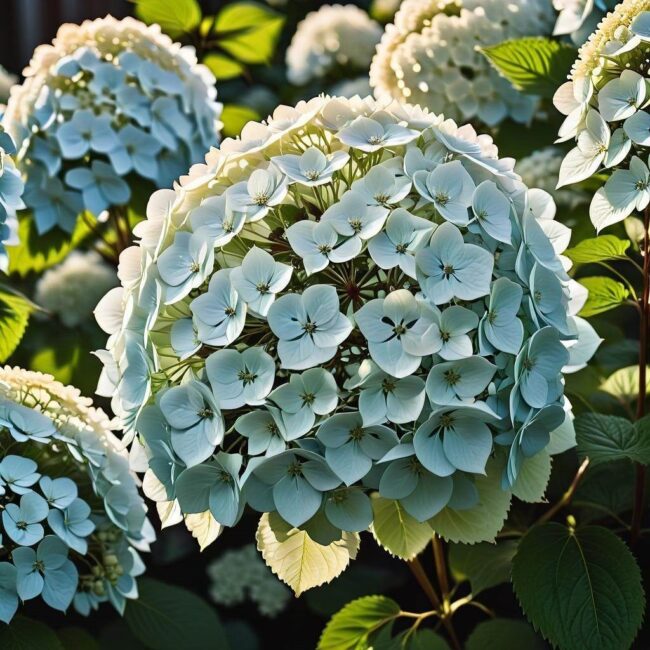 Hortensja koronkowa półcień