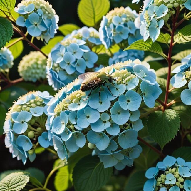 Jak dbać o hortensje by uniknąć mszycy