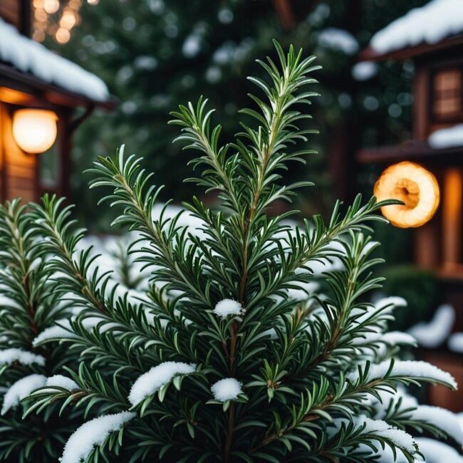 Jak dbać o rozmaryn w chłodne dni