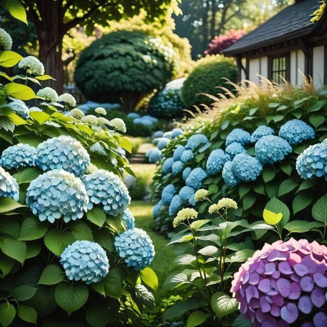 Jak osiągnąć efektowne zestawienia barw w ogrodzie z hortensjami i trawami