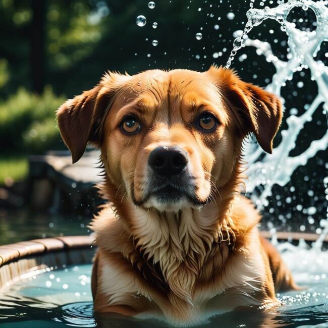 Jak oswoić psa z wodą