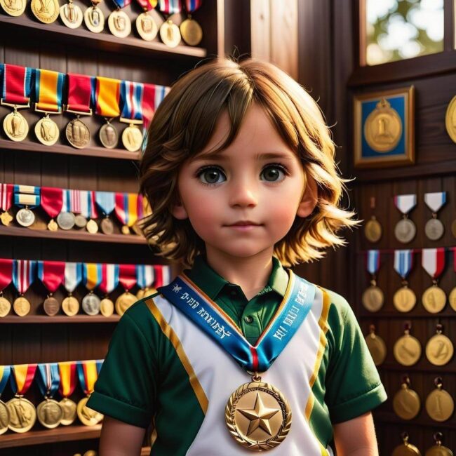 Jak wyeksponować medale sportowe dziecka