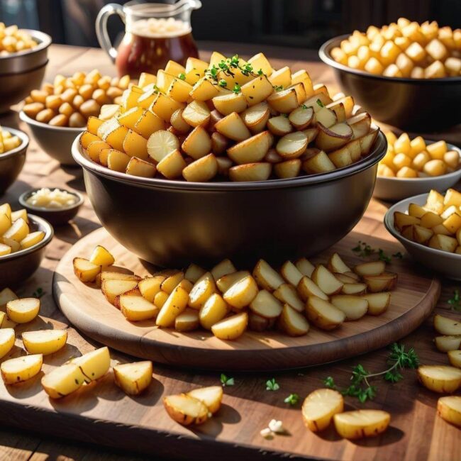 Kalorie w tradycyjnych frytkach robionych w domu