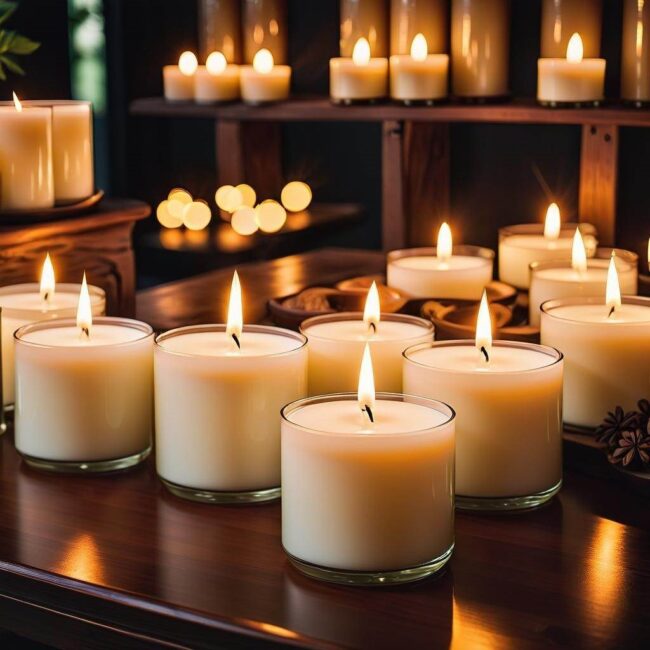 Knoty do świec sojowych zapewniające stabilny płomień