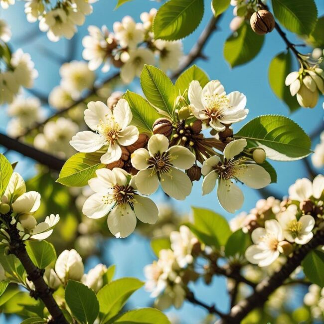 Kwitnienie a zbiór orzechów włoskich