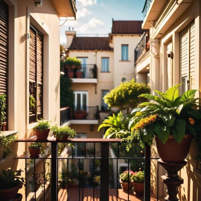 Montaż daszku nad balkonem