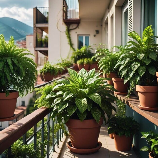 Odpowiednie gatunki roślin na wietrzny taras przy plaży