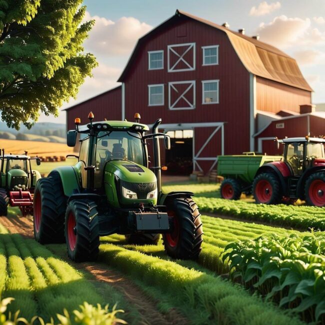Online agricultural simulator