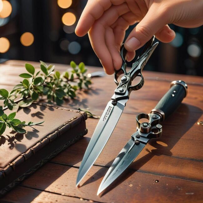 Ostrzenie nożyczek do przycinania krzewów