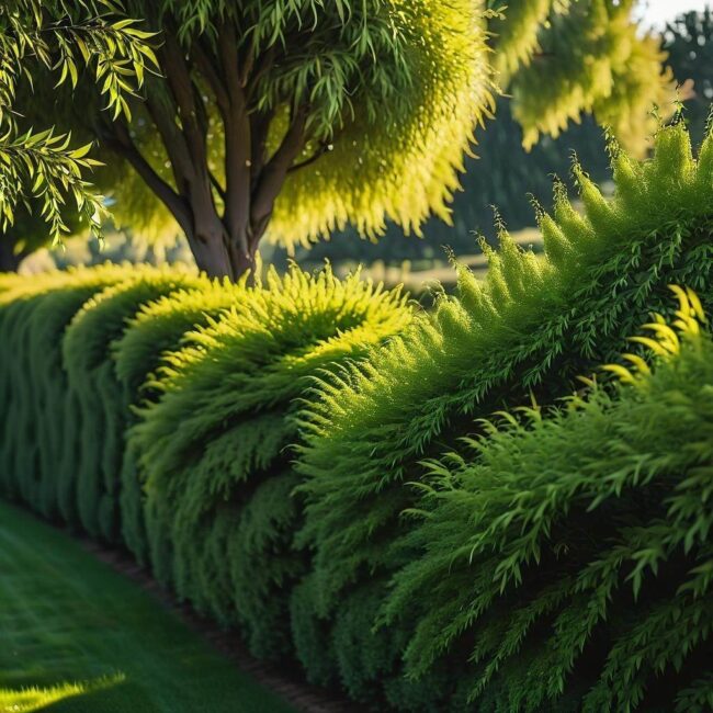 Podlewanie wierzby mandżurskiej