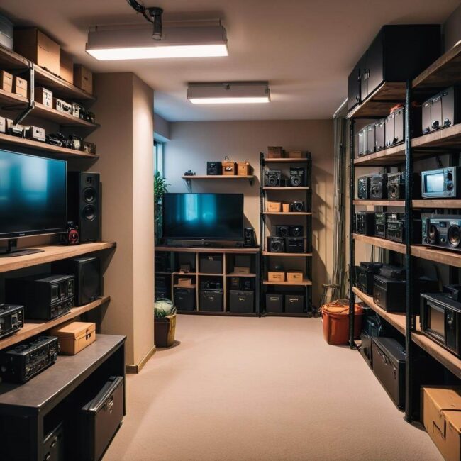 Przechowywanie rowerów w piwnicy w bloku