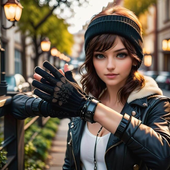 Rękawiczki bez palców na smartfona