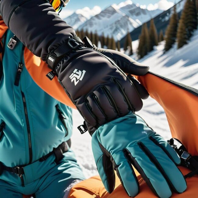 Rękawiczki wodoodporne dla dwulatka