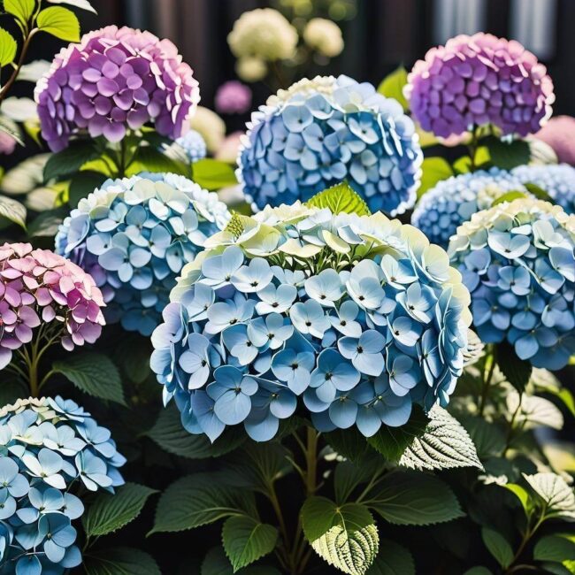 Sadzenie hortensji bukietowej miniaturowej