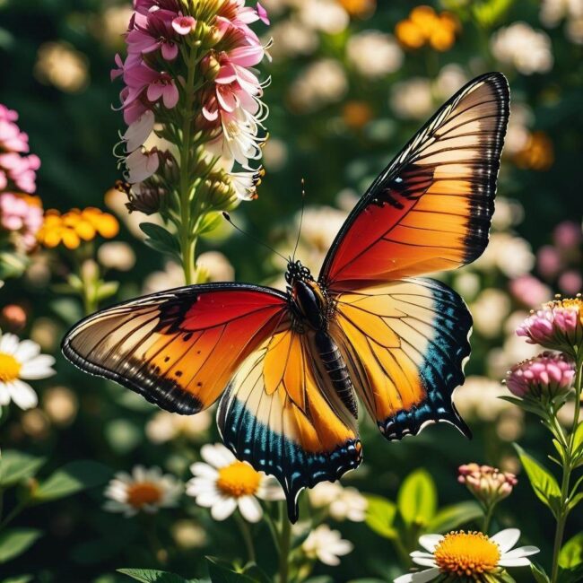 Sezonowe zmiany w aktywności zapylania przez motyle