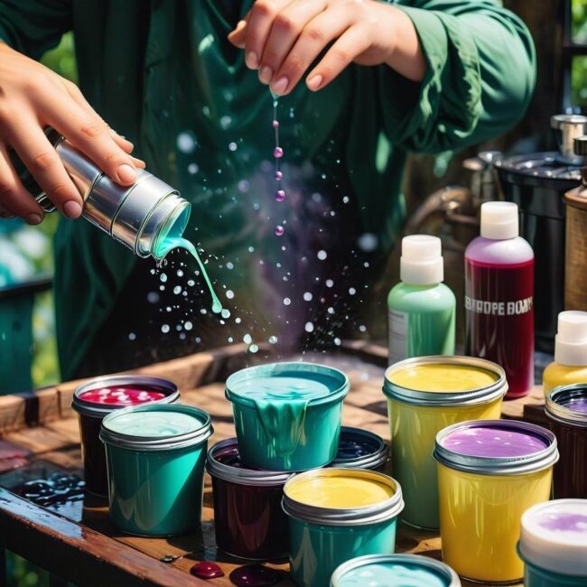 Skuteczne środki do prania farb plakatowych z tapicerki