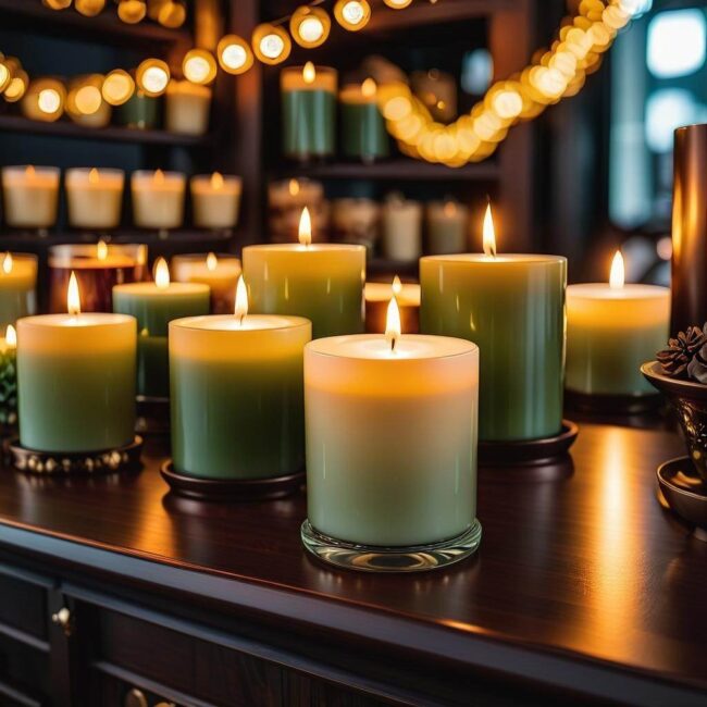 Świece sojowe do relaksu