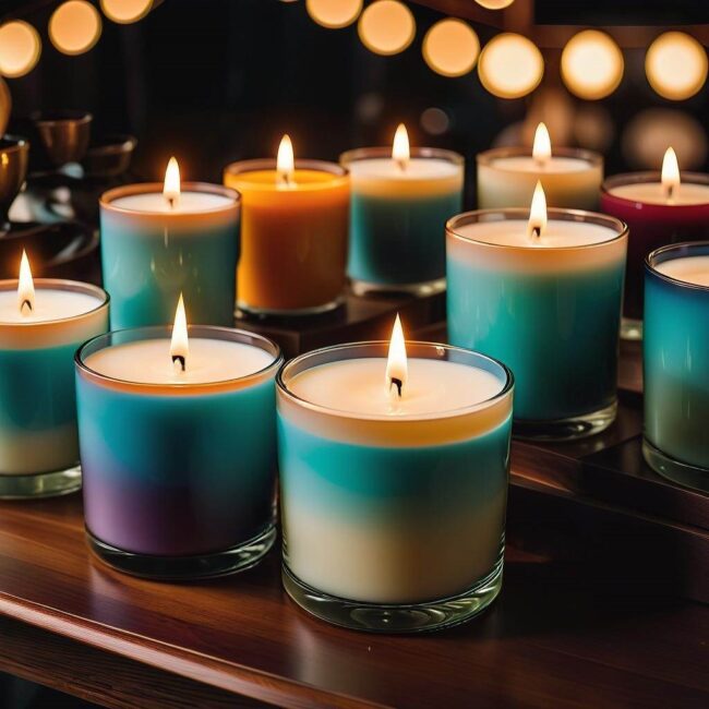 Świece sojowe w kształcie ludzi