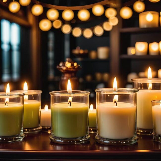 Świece sojowe w puszce