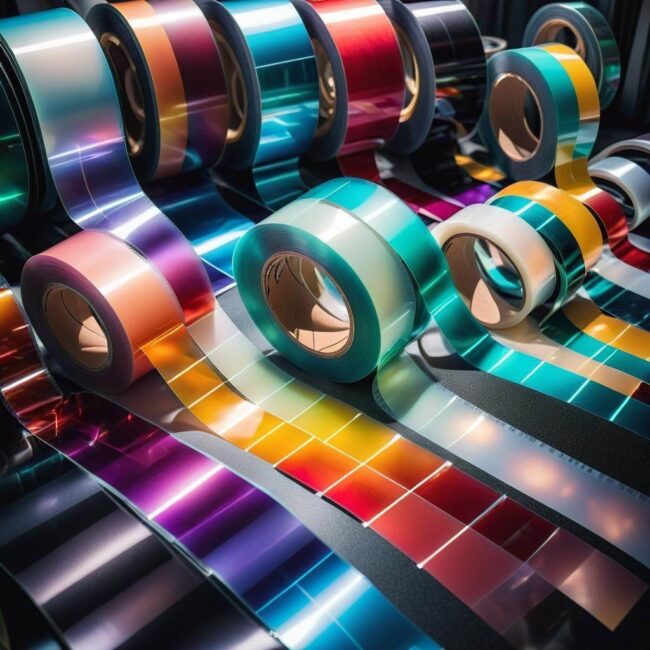 Taśmy klejące jako element ozdobny w projektowaniu wnętrz