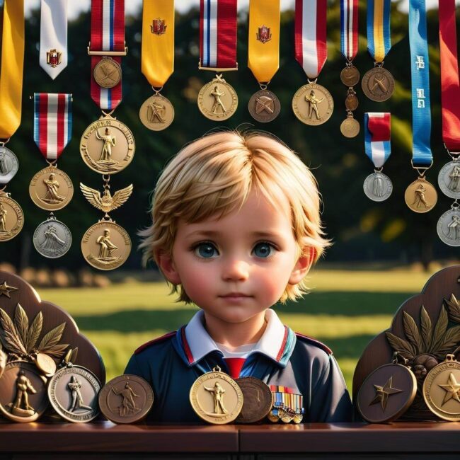 Tworzenie kreatywnych kącików z medałami