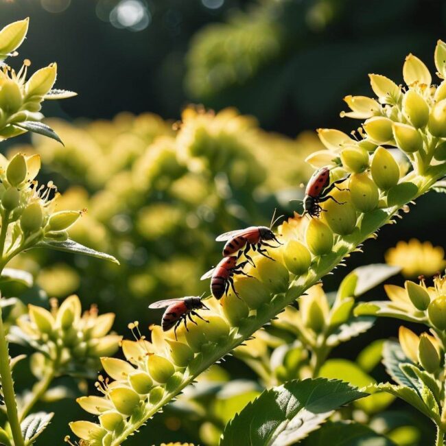 Wiosenne czyszczenie surfinii w kontekście mszyc