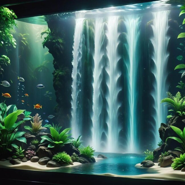 Wodospad akwarium co zrobić aby był efektowny