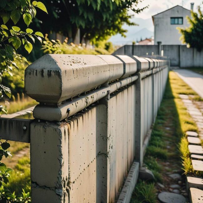 Wysokość płotu betonowego a sąsiedzkie relacje