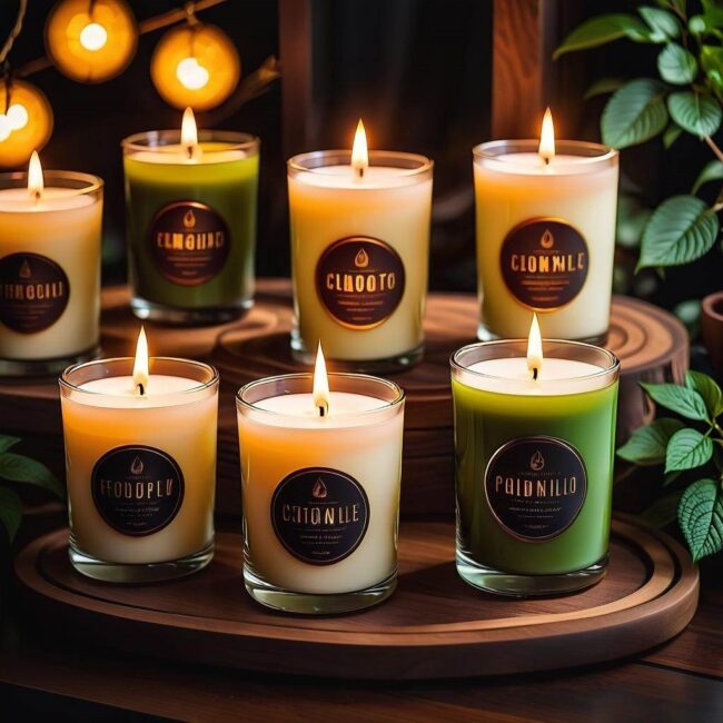 Zestaw startowy do świec sojowych