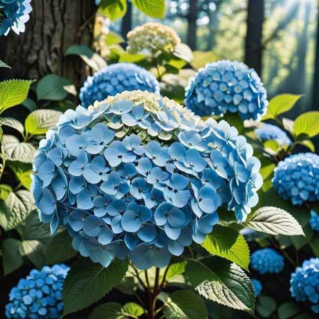 hortensja niebieska mrozoodporność