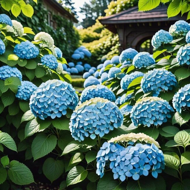 hortensje w ogrodzie jak sadzić