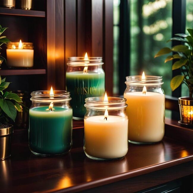 opakowania na świece sojowe