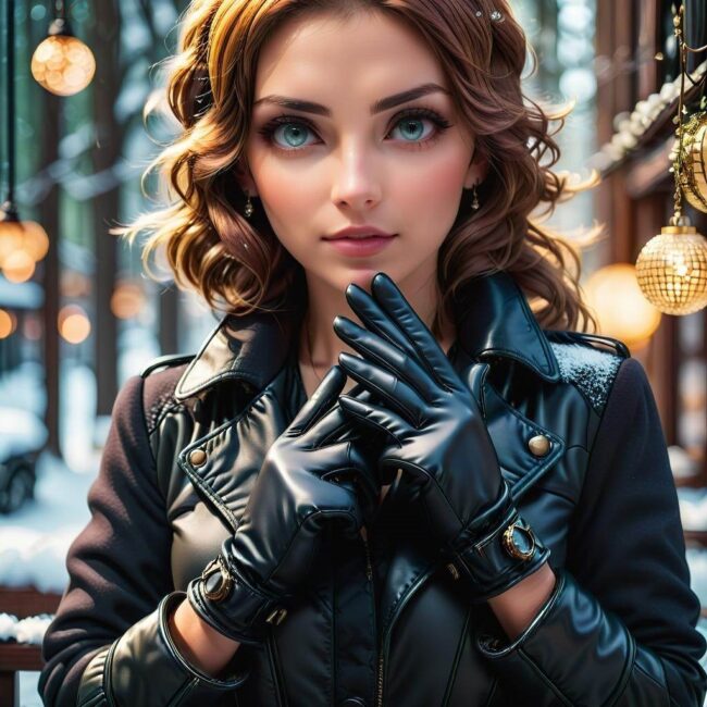 rękawiczki na zimę damskie