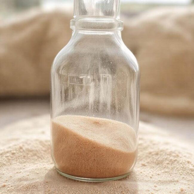 Waga litra różnych rodzajów piasku