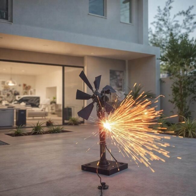 elektrownia w garażu